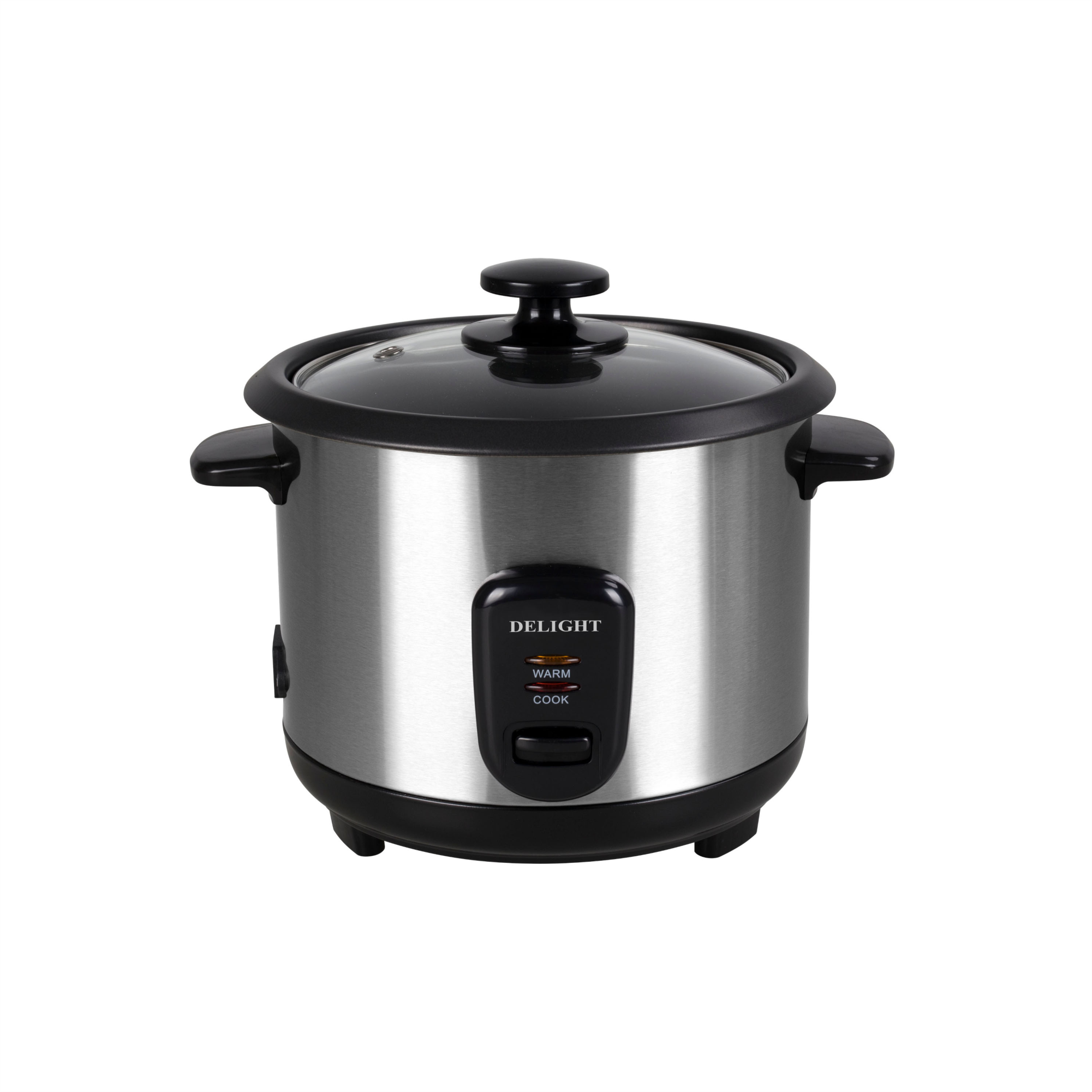 1 Litre Electric Rice Cooker with Steamer Non-Stick Inner Pot & Automatic Cooking 400W
